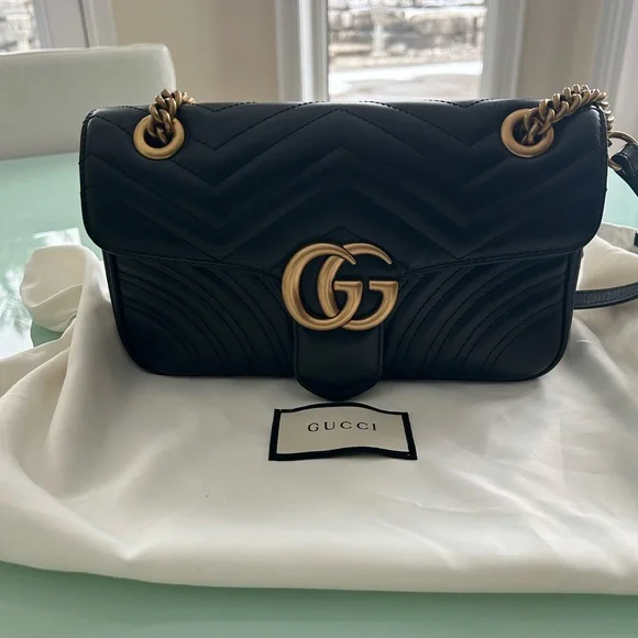 GUCCI GG MARMONT & WALLET - Picture 2 of 14